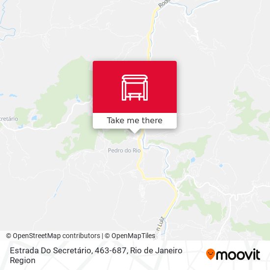 Estrada Do Secretário, 463-687 map