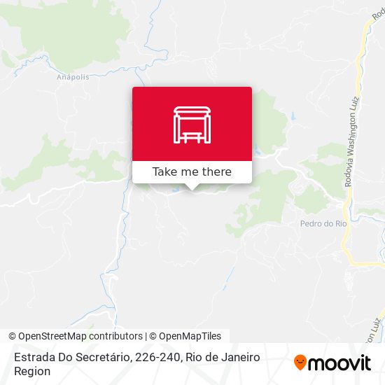 Estrada Do Secretário, 226-240 map