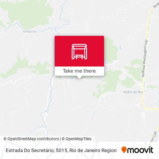 Estrada Do Secretário, 5015 map