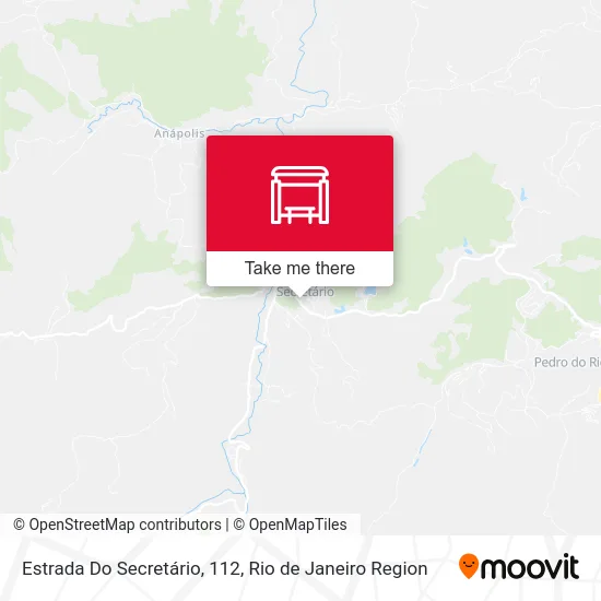 Estrada Do Secretário, 112 map