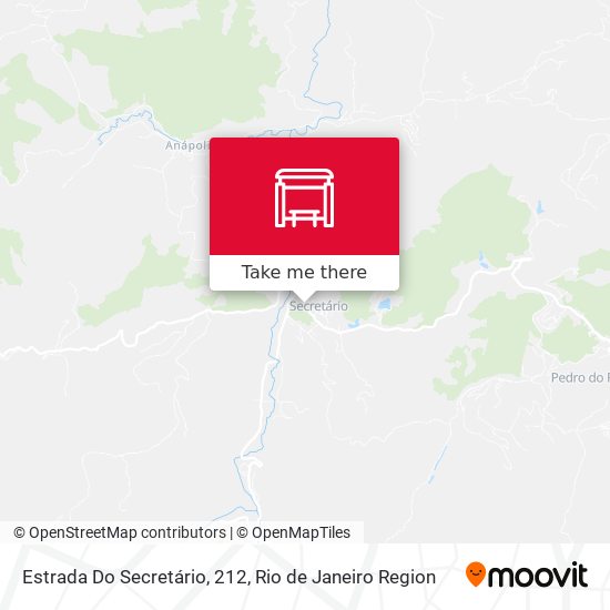Estrada Do Secretário, 212 map