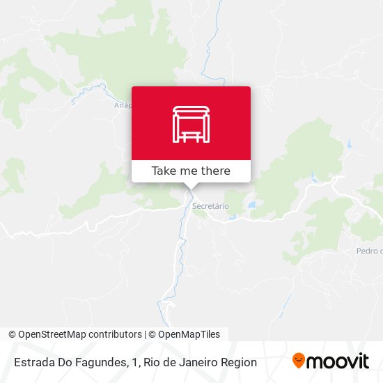 Estrada Do Fagundes, 1 map