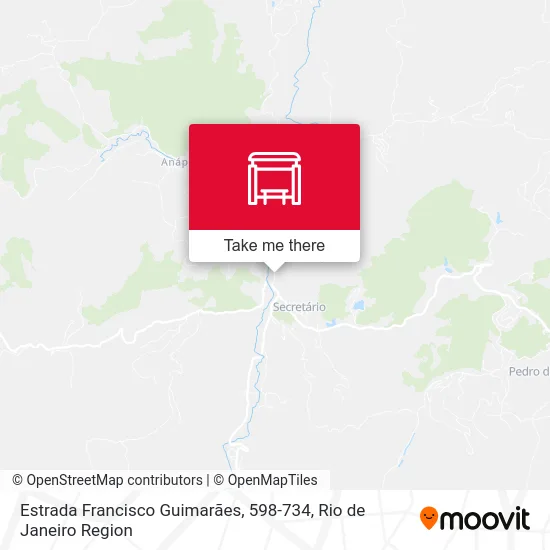 Estrada Francisco Guimarães, 598-734 map