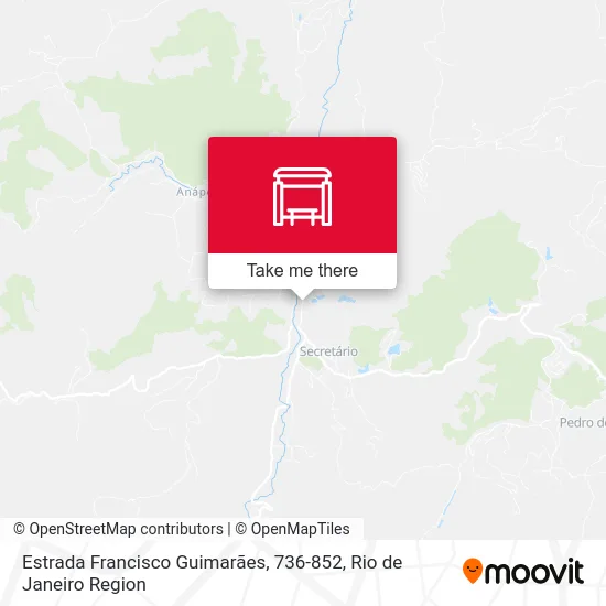 Estrada Francisco Guimarães, 736-852 map