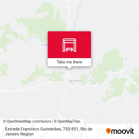 Estrada Francisco Guimarães, 735-851 map