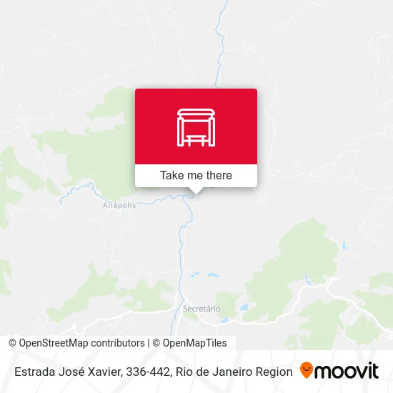 Estrada José Xavier, 336-442 map