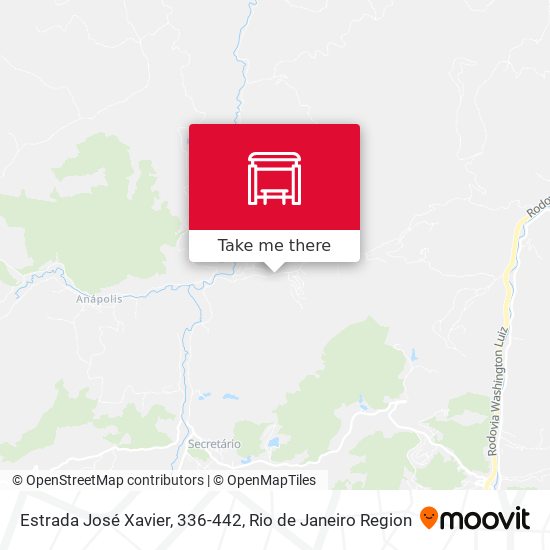 Estrada José Xavier, 336-442 map