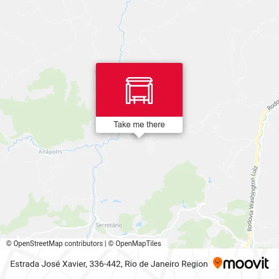 Estrada José Xavier, 336-442 map