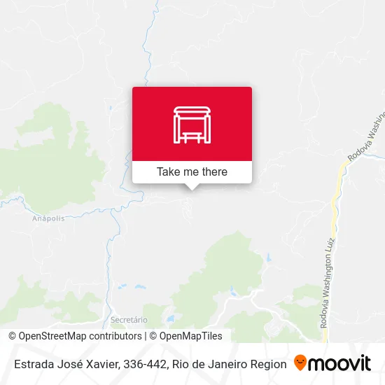 Estrada José Xavier, 336-442 map