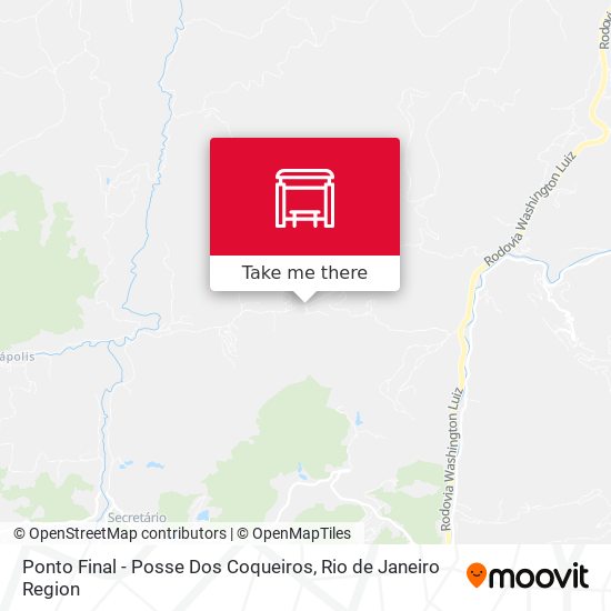 Ponto Final - Posse Dos Coqueiros map
