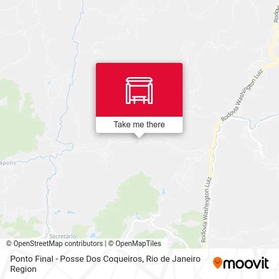 Ponto Final - Posse Dos Coqueiros map