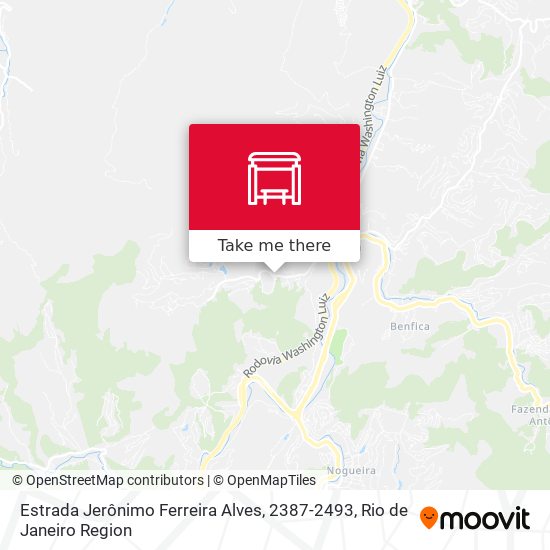 Estrada Jerônimo Ferreira Alves, 2387-2493 map