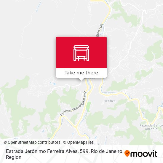 Estrada Jerônimo Ferreira Alves, 599 map