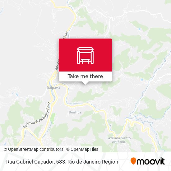 Rua Gabriel Caçador, 583 map