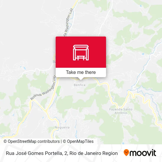 Rua José Gomes Portella, 2 map