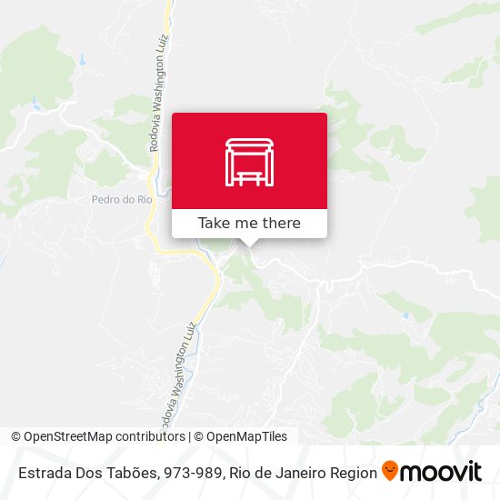 Estrada Dos Tabões, 973-989 map