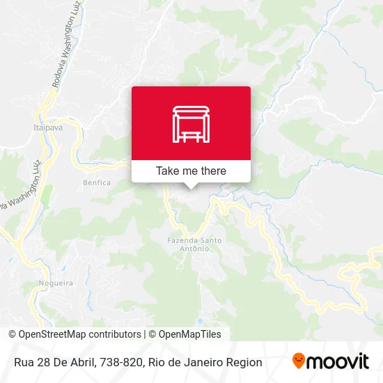 Rua 28 De Abril, 738-820 map
