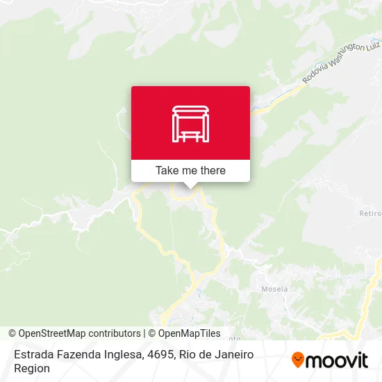 Estrada Fazenda Inglesa, 4695 map