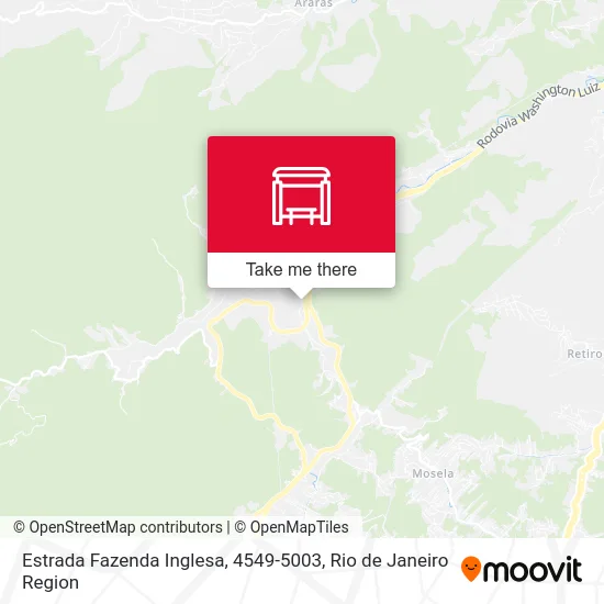 Estrada Fazenda Inglesa, 4549-5003 map