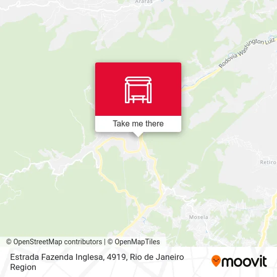 Estrada Fazenda Inglesa, 4919 map