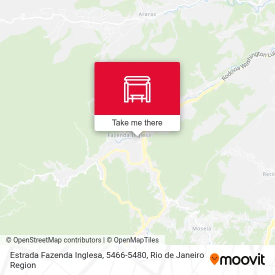 Estrada Fazenda Inglesa, 5466-5480 map