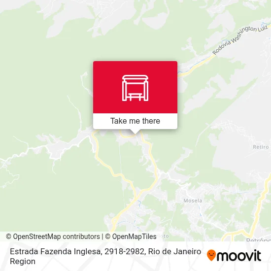 Estrada Fazenda Inglesa, 2918-2982 map