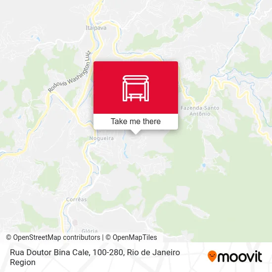 Rua Doutor Bina Cale, 100-280 map