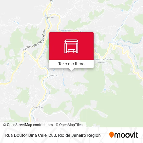 Rua Doutor Bina Cale, 280 map