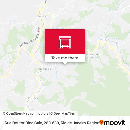 Rua Doutor Bina Cale, 280-680 map