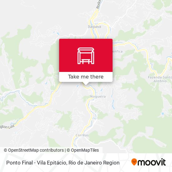 Ponto Final - Vila Epitácio map