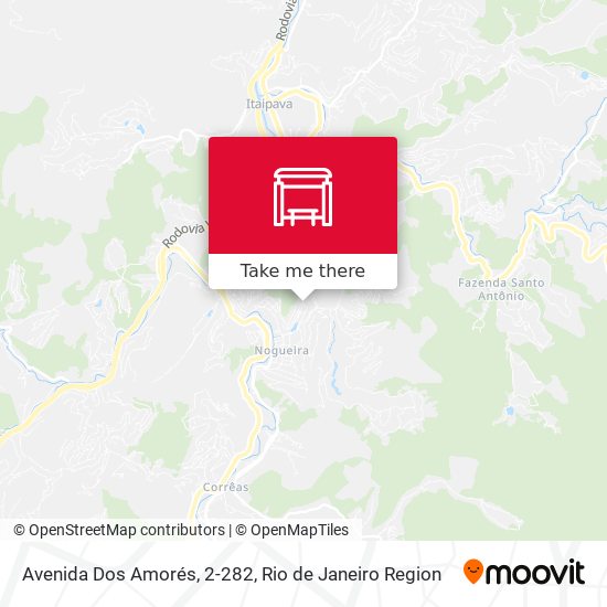 Avenida Dos Amorés, 2-282 map