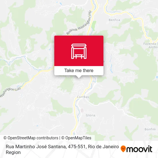 Rua Martinho José Santana, 475-551 map