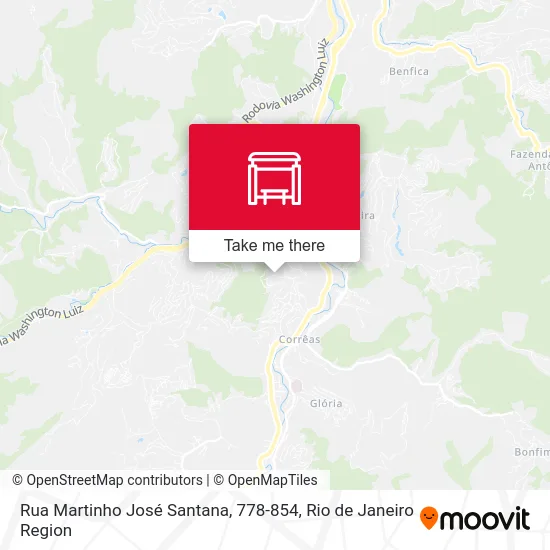 Rua Martinho José Santana, 778-854 map