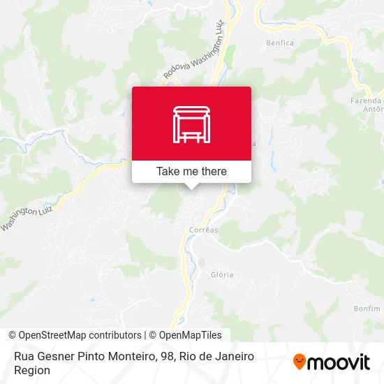 Rua Gesner Pinto Monteiro, 98 map