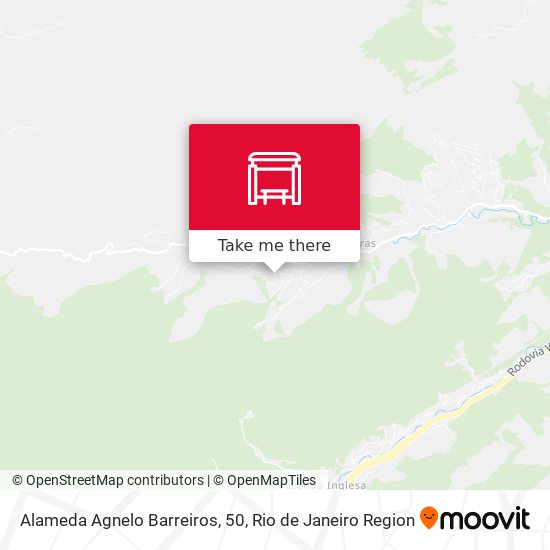 Mapa Alameda Agnelo Barreiros, 50