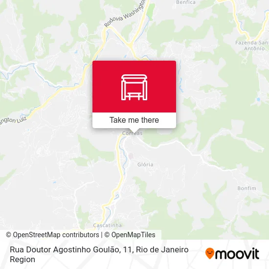 Rua Doutor Agostinho Goulão, 11 map