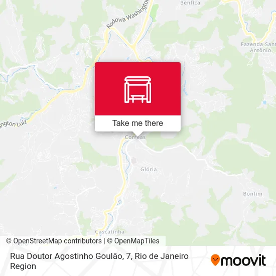 Rua Doutor Agostinho Goulão, 7 map