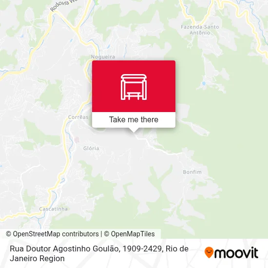 Rua Doutor Agostinho Goulão, 1909-2429 map