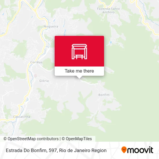 Estrada Do Bonfim, 597 map