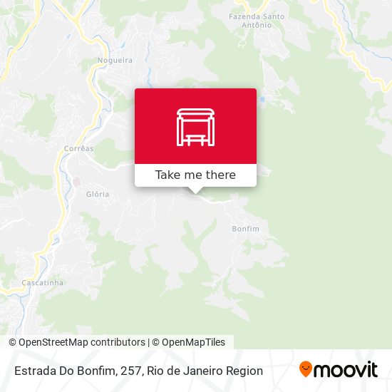 Estrada Do Bonfim, 257 map