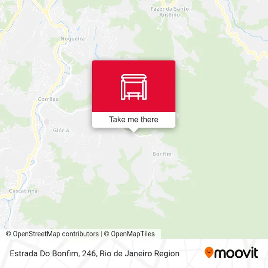 Estrada Do Bonfim, 246 map