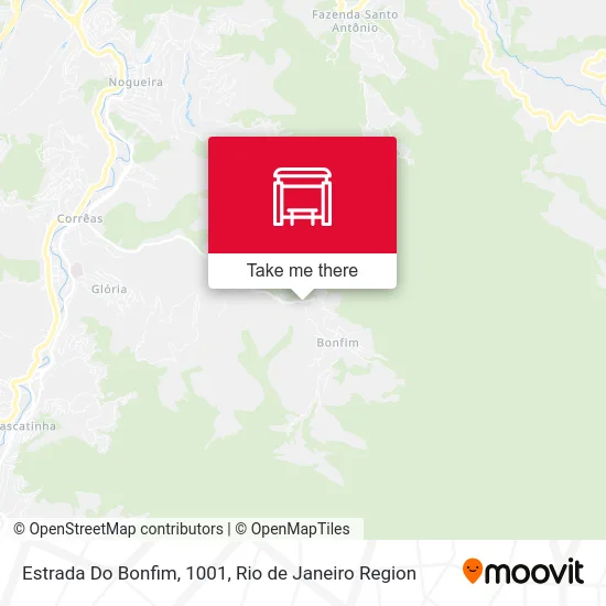 Estrada Do Bonfim, 1001 map