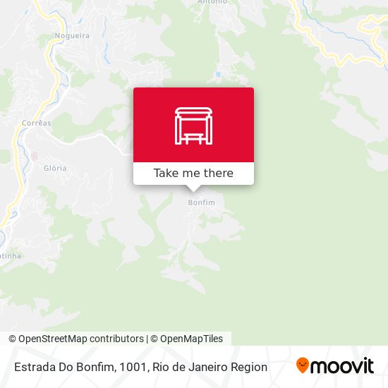 Estrada Do Bonfim, 1001 map