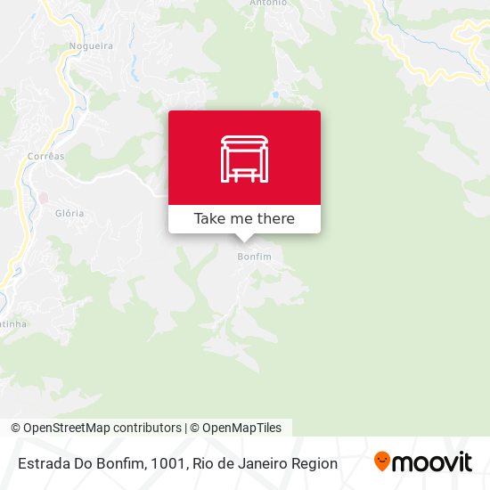 Estrada Do Bonfim, 1001 map