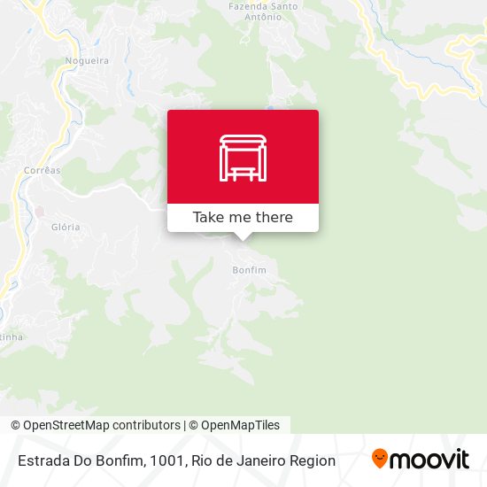 Estrada Do Bonfim, 1001 map
