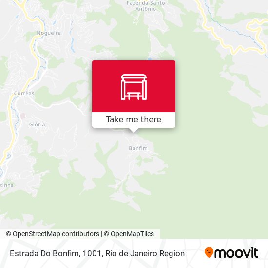 Estrada Do Bonfim, 1001 map