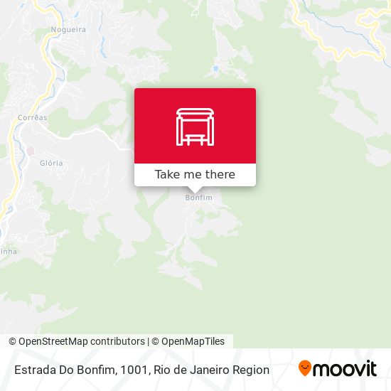 Estrada Do Bonfim, 1001 map