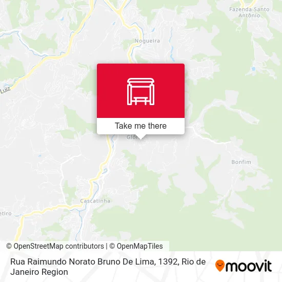 Rua Raimundo Norato Bruno De Lima, 1392 map