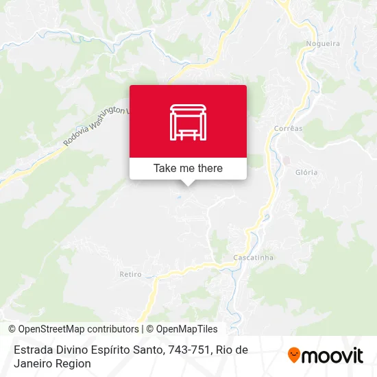 Estrada Divino Espírito Santo, 743-751 map