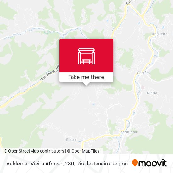 Valdemar Vieira Afonso, 280 map